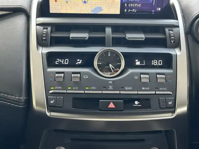 レクサス ＮＸ 300h Iパッケージ 愛知県 2018(平30)年 5.9万km ソニッククォーツ /4WD//純正メモリナビ//純正フルセグTV//CD/DVD/BT/USB/AUX//バック/全周囲カメラ//前後ドラレコ//ビルトインETC2.0//ヘッドアップディスプレイ//追従機能付きクルーズコントロール//ブラインドスポットモニター//電動パーキングブレーキ//ブレーキホールド//レーンアシスト//横滑り防止装置//衝突被害軽減ブレーキ//車両接近通報一時停止スイッチ//電動リアゲート//ステアリングヒーター//ステアスイッチ//パワーシート(D/N)//シートヒーター(D/N)//メモリーシート(D)//純正LEDオートライト//純正オートハイビーム//フロントフォグランプ//純正17インチアルミホイール//純正フロアマット//トノカバー//イモビライザー//衝突安全ボディー//ドアバイザー//ダブル/サイド/カーテンエアバック//スマートキー//取扱説明書//ナビ説明書//保証書//D記録簿(H31/R1/R2/R3/R4)