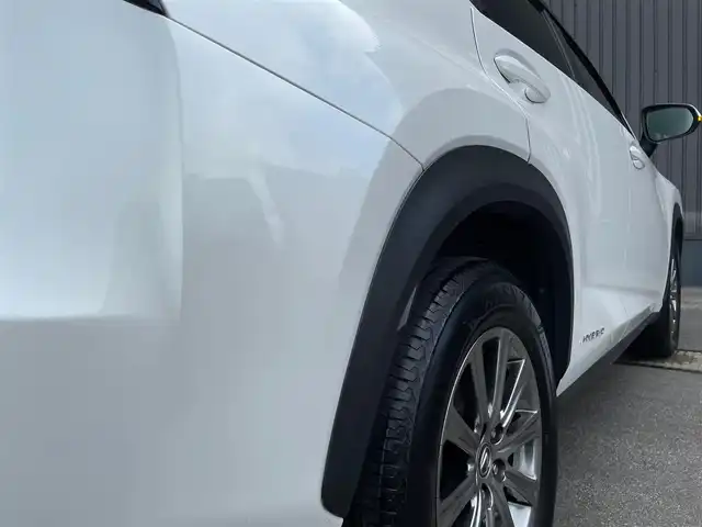 レクサス ＮＸ 300h Iパッケージ 青森県 2018(平30)年 5.9万km ソニッククォーツ /4WD/寒冷地仕様車/　(Fワイパーデアイサー/Rフォグ//　ヘットライトウオッシャー)/純正メモリナビ/　(フルセグTV/DVD/BT/USB/AUX)/全方位カメラ/前後ドラレコ/ビルトインETC2.0/ヘッドアップディスプレイ/追従機能付きクルーズコントロール/ブラインドスポットモニター/レーンアシスト/横滑り防止装置/衝突被害軽減ブレーキ/車両接近通報一時停止スイッチ/電動リアゲート/革巻きステア/ノブ/パドルシフト/ステアリングヒーター/オーディオ/ステアスイッチ/D席メモリー付き/　前席パワーシート/前席シートヒーター/純正3眼LEDオートライト/純正オートマチックハイビーム/シーケンシャルウインカー/ミラーヒーター/フロントフォグランプ/純正17インチアルミホイール/純正フロアマット/純正ドアバイザー/W/サイド/カーテン/ニーエアバック/前後バンパーソナー/スマートキー/保証書/取説/ナビ説明書/記録簿(H31/R1/R2/R3/R4)