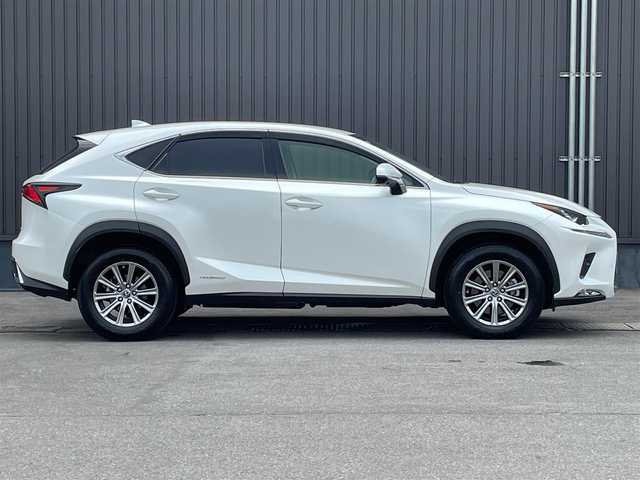レクサス ＮＸ 300h Iパッケージ 岩手県 2018(平30)年 5.9万km ソニッククォーツ /4WD/寒冷地仕様車/　(Fワイパーデアイサー/Rフォグ//　ヘットライトウオッシャー)/純正メモリナビ/　(フルセグTV/DVD/BT/USB/AUX)/全方位カメラ/前後ドラレコ/ビルトインETC2.0/ヘッドアップディスプレイ/追従機能付きクルーズコントロール/ブラインドスポットモニター/レーンアシスト/横滑り防止装置/衝突被害軽減ブレーキ/車両接近通報一時停止スイッチ/電動リアゲート/革巻きステア/ノブ/パドルシフト/ステアリングヒーター/オーディオ/ステアスイッチ/D席メモリー付き/　前席パワーシート/前席シートヒーター/純正3眼LEDオートライト/純正オートマチックハイビーム/シーケンシャルウインカー/ミラーヒーター/フロントフォグランプ/純正17インチアルミホイール/純正フロアマット/純正ドアバイザー/W/サイド/カーテン/ニーエアバック/前後バンパーソナー/スマートキー/保証書/取説/ナビ説明書/記録簿(H31/R1/R2/R3/R4)