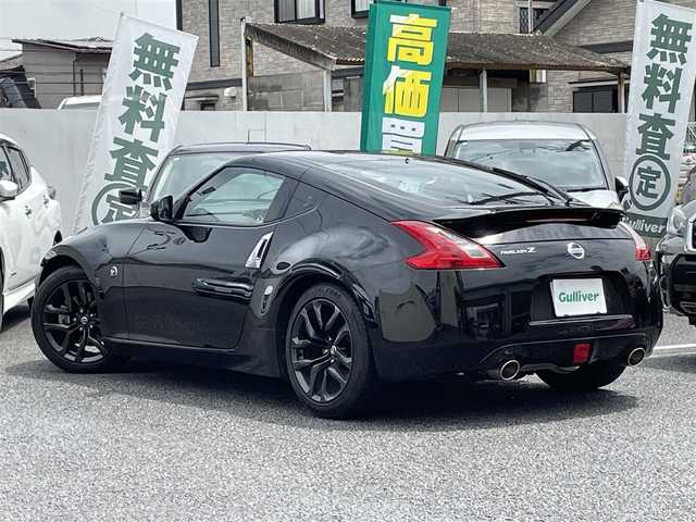 日産 フェアレディ Ｚ 大分県 2015(平27)年 4.8万km ダイヤモンドブラック メーカーHDDナビ 【フルセグ/DVD】/バックカメラ/純正18インチアルミホイール/ドライブレコーダー/ビルトインETC/HIDヘッドライト/オートライト/リアフォグランプ/レザーステアリング/パドルシフト/チルトステアリング/横滑り防止装置/運転席シートリフター/エンジンプッシュスタート/フロアマット/電動格納ミラー/サイド&Wエアバッグ/ABS/スマートキー×2/車両取説