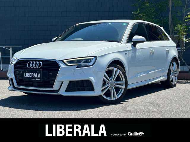アウディ Ａ３ SB 30TFSI スポーツ 滋賀県 2020(令2)年 1.9万km グレイシアホワイトメタリック Sラインパッケージ/ハーフレザーシート/・D席パワーシート/・前席シートヒーター /バーチャルコックピット/MMIナビ(CD/DVD/Bluetooth/USB)/Audiサイドアシスト/アダプティブクルーズコントロール/アクティブレーンアシスト/Audiプレセンス/バックカメラ/パーキングエイド/アドバンストキー/純正フロアマット/純正18インチアルミホイール