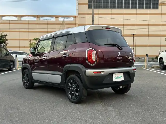 スズキ クロスビー HYBRID MZ 宮城県 2020(令2)年 6.3万km クラレットレッドメタリック 登録時走行距離62570km/純正ナビ/DVD・CD・AM・FM・Bluetooth・ワンセグ・SD・USB/全周囲カメラ/衝突軽減システム/レーンキープアシスト/クルーズコントロール/パーキングアシスト/純正アルミホイール/シートヒーター（運転席と助手席）/プッシュスタート/LEDライト/パドルシフト/純正フロアマット/電動格納ミラー/ウインカーミラー/ドアバイザー/フォグランプ