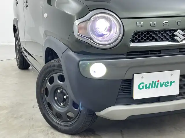 スズキ ハスラー F リミテッド 新潟県 2017(平29)年 8.7万km クールカーキパールメタリック/ホワイト2トーンルーフ 4WD/社外SDナビ/フルセグTV/・Bluetooth接続/・CD/DVD再生/・SDミュージックサーバー/・AM/FM/衝突軽減ブレーキ/バックカメラ/クルーズコントロール/レーンキープアシスト/横滑り防止装置/車線逸脱アラート/アイドリングストップ/ダウンヒルアシストコントロール/前席シートヒーター/ETC/ハロゲンオートライト/スマートキー/プッシュスタート /純正フロアマット/スマートキー