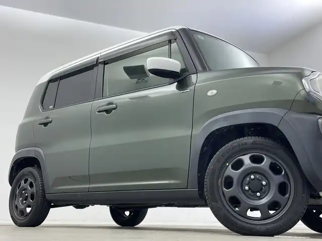 スズキ ハスラー F リミテッド 新潟県 2017(平29)年 8.7万km クールカーキパールメタリック/ホワイト2トーンルーフ 4WD/社外SDナビ/フルセグTV/・Bluetooth接続/・CD/DVD再生/・SDミュージックサーバー/・AM/FM/衝突軽減ブレーキ/バックカメラ/クルーズコントロール/レーンキープアシスト/横滑り防止装置/車線逸脱アラート/アイドリングストップ/ダウンヒルアシストコントロール/前席シートヒーター/ETC/ハロゲンオートライト/スマートキー/プッシュスタート /純正フロアマット/スマートキー