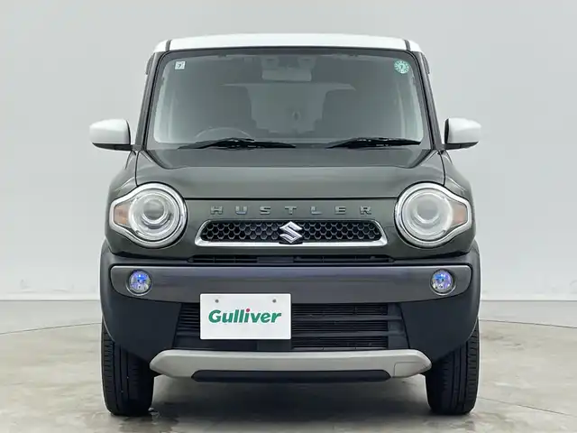 スズキ ハスラー F リミテッド 新潟県 2017(平29)年 8.7万km クールカーキパールメタリック/ホワイト2トーンルーフ 4WD/社外SDナビ/フルセグTV/・Bluetooth接続/・CD/DVD再生/・SDミュージックサーバー/・AM/FM/衝突軽減ブレーキ/バックカメラ/クルーズコントロール/レーンキープアシスト/横滑り防止装置/車線逸脱アラート/アイドリングストップ/ダウンヒルアシストコントロール/前席シートヒーター/ETC/ハロゲンオートライト/スマートキー/プッシュスタート /純正フロアマット/スマートキー