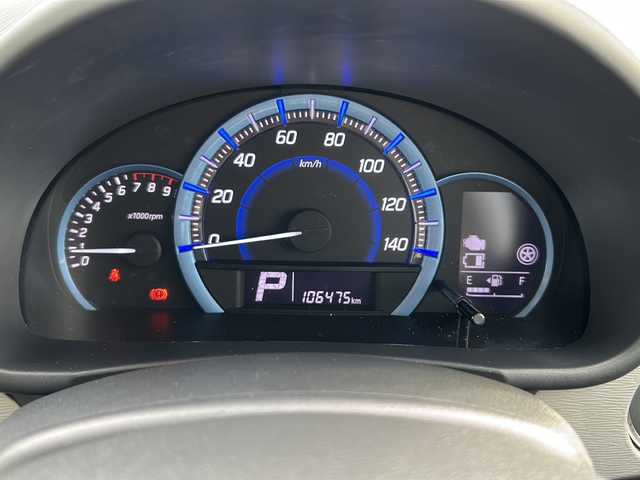 スズキ ワゴンＲ FZ 富山県 2014(平26)年 10.7万km ブルーイッシュブラックパール3 ワンオーナー/スマートキー/衝突安全ブレーキ/プッシュスタート/純正CDプレーヤー/電格ウィンカーミラー/オートライト/ステアリングスイッチ/シートヒーター/HIDヘッドライト/アイドリングストップ/純正１４インチAW/リアワイパー/純正フロアマット/横滑り防止装置/革巻きステアリング/リアスポイラー/オートエアコン/保証書・取説