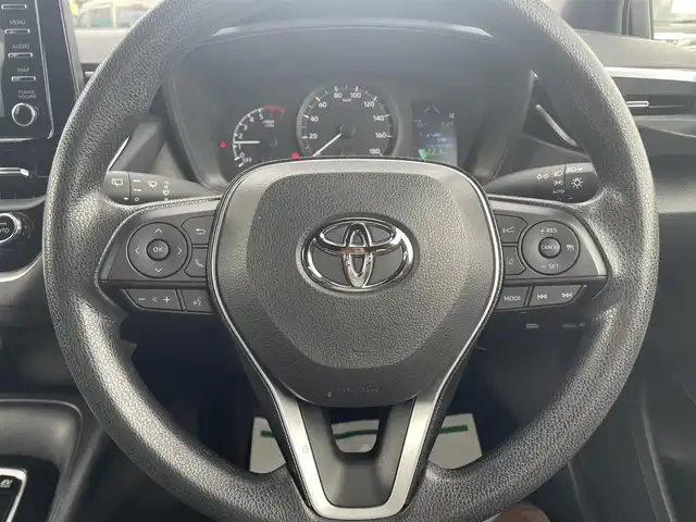 トヨタ カローラ スポーツ ハイブリッドG X 山形県 2020(令2)年 1.7万km プラチナホワイトパールマイカ ワンオーナー/トヨタセーフティセンス/純正ディスプレイオーディオ/　【USB BT Miracast】/バックカメラ/ドライブレコーダー/ETC2.0/レーダークルーズコントロール/ステアリングスイッチ/オートホールド/サイド、カーテンエアバッグ/ミラーヒーター/LEDライト/純正フロアマット/ドアバイザー/保証書、取説あり