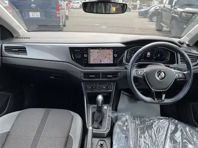 フォルクスワーゲン ＶＷ ポロ TSIハイライン 石川県 2021(令3)年 2.5万km 白 レーダーブレーキ/純正ナビ/バックカメラ/LEDヘッドライト/ETC/ドライブレコーダー/スマートキー/プッシュスタート/電動ミラー/レーダークルーズ/オートライト/コーナーセンサー