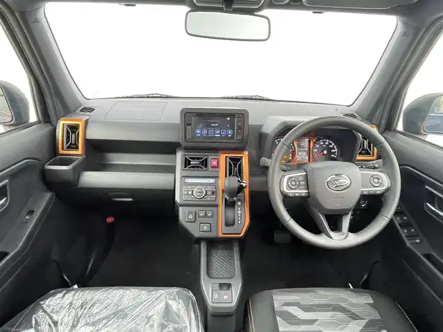 ダイハツ タフト G ターボ 千葉県 2023(令5)年 0.1千km レーザーブルークリスタルシャイン 禁煙車/スマートアシスト/純正ディスプレイオーディオ/・CD/DVD/USB/AUX/全方位カメラ/オートクルーズコントロール/前席シートヒーター/ガラスルーフ/コーナーセンサー/電動パーキングブレーキ/ブレーキホールド/LEDヘッドライト/オートライト/オートハイビーム/純正15インチアルミホイール/サイド＆カーテンエアバッグ/保証書/スペアキー