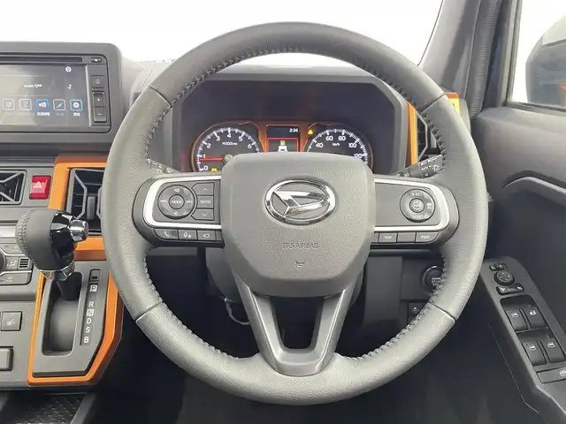 ダイハツ タフト G ターボ 千葉県 2023(令5)年 0.1千km レーザーブルークリスタルシャイン 禁煙車/スマートアシスト/純正ディスプレイオーディオ/・CD/DVD/USB/AUX/全方位カメラ/オートクルーズコントロール/前席シートヒーター/ガラスルーフ/コーナーセンサー/電動パーキングブレーキ/ブレーキホールド/LEDヘッドライト/オートライト/オートハイビーム/純正15インチアルミホイール/サイド＆カーテンエアバッグ/保証書/スペアキー