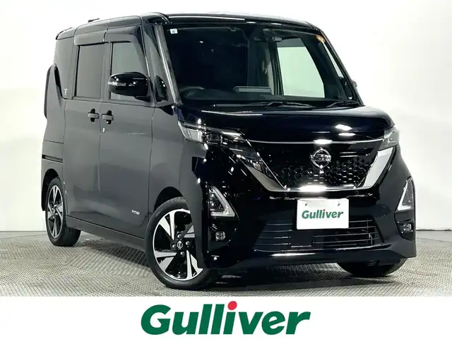 日産 ルークス HWS Gターボ プロパイロットED 大阪府 2021(令3)年 3.1万km ブラック ProPILOT 純正9incナビTV 360カメラ 両側パワースライドドア レーダークルコン 衝突軽減ブレーキ レーンアシスト スマートキー プッシュスタート クリアランスソナー 前後ドライブレコーダー ETC