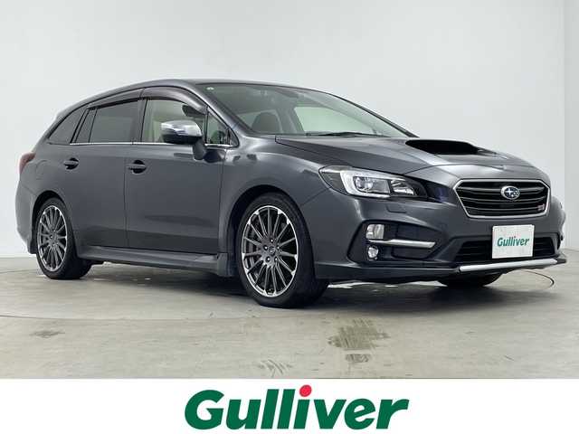 スバル レヴォーグ 1．6STIスポーツアイサイト 鹿児島県 2017(平29)年 9万km ダークグレーメタリック 社外ナビ/（フルセグ/Bluetooth/CD/DVD/ラジオ）　/レーダークルーズコントロール　/パドルシフト　/シートヒーター　/ブラインドスポットモニター　/オートハイビーム　/レザーシート　/ヘッドライトレベライザー/ETC　/ヒルスタートアシスト　/プリクラッシュセーフティ/レーンキープアシスト/プッシュスタートボタン/保証書/取扱説明書