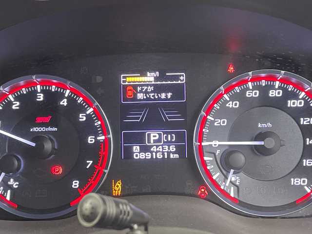 スバル レヴォーグ 1．6STIスポーツアイサイト 鹿児島県 2017(平29)年 9万km ダークグレーメタリック 社外ナビ/（フルセグ/Bluetooth/CD/DVD/ラジオ）　/レーダークルーズコントロール　/パドルシフト　/シートヒーター　/ブラインドスポットモニター　/オートハイビーム　/レザーシート　/ヘッドライトレベライザー/ETC　/ヒルスタートアシスト　/プリクラッシュセーフティ/レーンキープアシスト/プッシュスタートボタン/保証書/取扱説明書