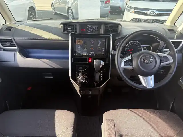 ダイハツ トール カスタムG ターボ SAⅢ 埼玉県 2020(令2)年 3.9万km ファイアークォーツレッドM ・スマートアシスト/・ターボ車両/・純正ナビTV/・DVD　BT/・バックカメラ/・ETC/・ドライブレコーダー/・アイドリングストップ/・クルーズコントロール/・クリアランスソナー/・両側パワースライドドア/・純正15インチアルミ/・ダンロップタイヤ/・スマートキー×２/・プッシュスタート/・オートライト/・LEDヘットライト/・フォグライト/・保証書/・取説