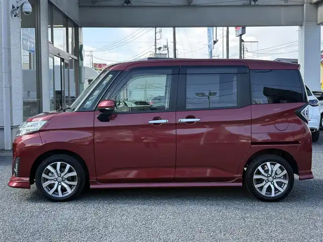 ダイハツ トール カスタムG ターボ SAⅢ 埼玉県 2020(令2)年 3.9万km ファイアークォーツレッドM ・スマートアシスト/・ターボ車両/・純正ナビTV/・DVD　BT/・バックカメラ/・ETC/・ドライブレコーダー/・アイドリングストップ/・クルーズコントロール/・クリアランスソナー/・両側パワースライドドア/・純正15インチアルミ/・ダンロップタイヤ/・スマートキー×２/・プッシュスタート/・オートライト/・LEDヘットライト/・フォグライト/・保証書/・取説