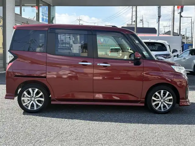 ダイハツ トール カスタムG ターボ SAⅢ 埼玉県 2020(令2)年 3.9万km ファイアークォーツレッドM ・スマートアシスト/・ターボ車両/・純正ナビTV/・DVD　BT/・バックカメラ/・ETC/・ドライブレコーダー/・アイドリングストップ/・クルーズコントロール/・クリアランスソナー/・両側パワースライドドア/・純正15インチアルミ/・ダンロップタイヤ/・スマートキー×２/・プッシュスタート/・オートライト/・LEDヘットライト/・フォグライト/・保証書/・取説