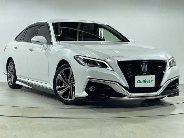 トヨタ クラウン ハイブリッド RS アドバンス 神奈川県 2021(令3)年 3.4万km プレシャスホワイトパール トヨタセーフティーセンス/純正12.3インチSDナビ/TRDエアロ/ヘッドアップディスプレイ/ブラインドスポットモニター/バックカメラ/クルーズコントロール/ムーンルーフ/レザーシート/シートヒーター/シートベンチレーション/ステアリングヒーター/ETC/アイドリングストップ/LEDヘッドライト/フォグランプ/オートライト/ウィンカーミラー/電動格納ミラー/純正18インチAW/パワーシート/プッシュスタート/フロアマット