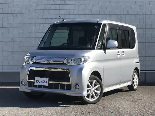 ダイハツ タント カスタム X スペシャル 栃木県 2012(平24)年 7.4万km ブライトシルバーメタリック (株)IDOMが運営する【じしゃロン小山店】の自社ローン対象車両になります。こちらは現金ご利用時の価格です。/自社ローンご希望の方は別途その旨お申付け下さい。//禁煙車/社外ワンセグナビ/（CD/DVD/AM/FMラジオ）/スマートキー/バックカメラ/ＥＴＣ/片側パワースライドドア/ドライブレコーダー/アイドリングストップ/電動格納ドアミラー/パワーウインドウ