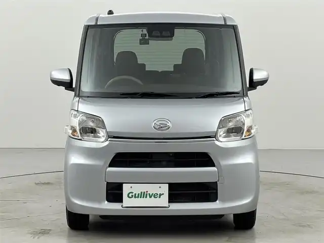 ダイハツ タント X LTD SA Ⅲ 福岡県 2018(平30)年 3.3万km ブライトシルバーメタリック 社外ナビ／フルセグＴＶ　/パノラマモニター　/前方ドライブレコーダー　/衝突軽減ブレーキ　/横滑り防止装置　/アイドリングストップ　/両側電動スライドドア　/シートヒーター　/プッシュスタート　/電動格納式ドアミラー