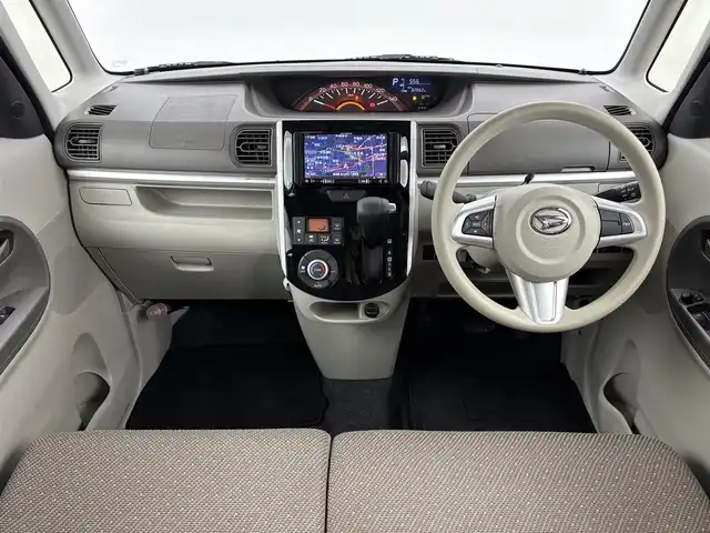 ダイハツ タント X LTD SA Ⅲ 福岡県 2018(平30)年 3.3万km ブライトシルバーメタリック 社外ナビ／フルセグＴＶ　/パノラマモニター　/前方ドライブレコーダー　/衝突軽減ブレーキ　/横滑り防止装置　/アイドリングストップ　/両側電動スライドドア　/シートヒーター　/プッシュスタート　/電動格納式ドアミラー