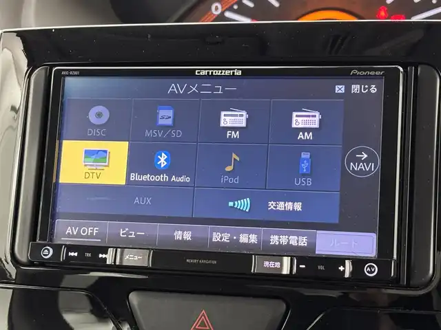 ダイハツ タント X LTD SA Ⅲ 福岡県 2018(平30)年 3.3万km ブライトシルバーメタリック 社外ナビ／フルセグＴＶ　/パノラマモニター　/前方ドライブレコーダー　/衝突軽減ブレーキ　/横滑り防止装置　/アイドリングストップ　/両側電動スライドドア　/シートヒーター　/プッシュスタート　/電動格納式ドアミラー