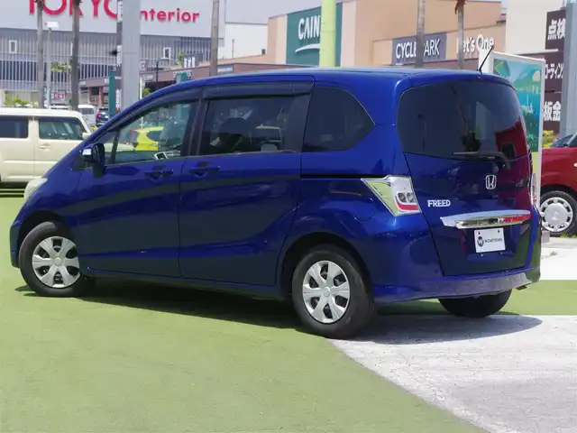ホンダ フリード G ジャストセレクション 千葉県 2012(平24)年 4.9万km コバルトブルーパール 左パワースライドドア/右イージークローザードア/純正メモリーナビ/【CD再生機能】/ウインカーミラー/スマートキー