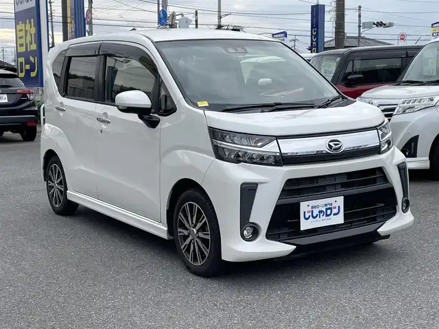 ダイハツ ムーヴ カスタム X LTD SAⅢ 群馬県 2018(平30)年 7.1万km パールホワイトⅢ (株)IDOMが運営する【じしゃロン伊勢崎店】の自社ローン専用車両になりますこちらは現金またはオートローンご利用時の価格です。自社ローンご希望の方は別途その旨お申付け下さい/純正７インチＳＤナビ/　（AM/FM/BT/CD/DVD）/フルセグTV　/バックカメラ　/ＥＴＣ　/スマートアシスト3/アイドリングストップ機能/プリクラッシュセーフティ　/オートハイビーム　/ＬＥＤヘッドライト　/D席シートヒーター　/スマートキー　/プッシュスタート　/純正14インチAW