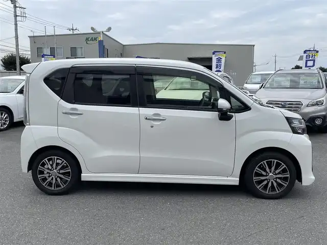 ダイハツ ムーヴ カスタム X LTD SAⅢ 群馬県 2018(平30)年 7.1万km パールホワイトⅢ (株)IDOMが運営する【じしゃロン伊勢崎店】の自社ローン専用車両になりますこちらは現金またはオートローンご利用時の価格です。自社ローンご希望の方は別途その旨お申付け下さい/純正７インチＳＤナビ/　（AM/FM/BT/CD/DVD）/フルセグTV　/バックカメラ　/ＥＴＣ　/スマートアシスト3/アイドリングストップ機能/プリクラッシュセーフティ　/オートハイビーム　/ＬＥＤヘッドライト　/D席シートヒーター　/スマートキー　/プッシュスタート　/純正14インチAW