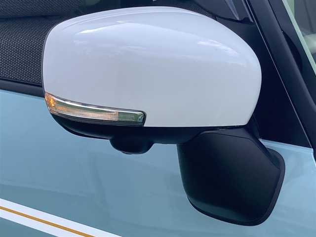 スズキ ワゴンＲ スマイル HYBRID X 香川県 2024(令6)年 0.2万km オフブルーメタリック/ホワイト2トーン 登録時走行距離：1441km/メーカー純正ナビ/　CD DVD BT フルセグTV/全方位カメラ/両側パワースライドドア/衝突被害軽減/レーンキープアシスト/クリアランスソナー/LEDヘッドライト/オートライト/フォグランプ/シートヒーター/ISOFIX/プッシュスタート/スマートキー/新車時保証書/ワンーオーナー