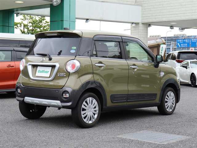 ダイハツ キャスト アクティバ X リミテッド SAⅢ 神奈川県 2019(令1)年 4.8万km オフビートカーキM ワンオーナー/スマートアシスト3（衝突回避支援システム）/ステアリングスイッチ（オーディオ）/：チルトステアリング/シートヒーター（前席）/ETC/ストラーダ CN-E310D/：バックカメラ/：Bluetoothオーディオ/ドラレコ（フロント）/純正フロアマット/：ドアバイザー/ーーーーーーーーーーーーーーーーーーーーーーー/保証書/取扱説明書/スペアスマートキー