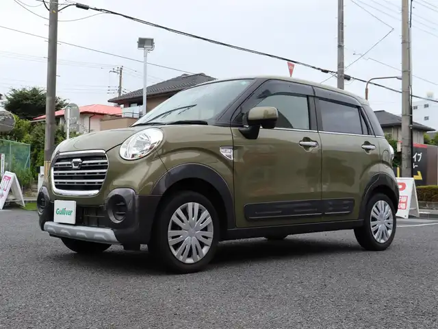 ダイハツ キャスト アクティバ X リミテッド SAⅢ 神奈川県 2019(令1)年 4.8万km オフビートカーキM ワンオーナー/スマートアシスト3（衝突回避支援システム）/ステアリングスイッチ（オーディオ）/：チルトステアリング/シートヒーター（前席）/ETC/ストラーダ CN-E310D/：バックカメラ/：Bluetoothオーディオ/ドラレコ（フロント）/純正フロアマット/：ドアバイザー/ーーーーーーーーーーーーーーーーーーーーーーー/保証書/取扱説明書/スペアスマートキー