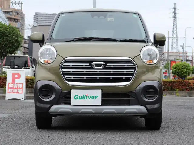 ダイハツ キャスト アクティバ X リミテッド SAⅢ 神奈川県 2019(令1)年 4.8万km オフビートカーキM ワンオーナー/スマートアシスト3（衝突回避支援システム）/ステアリングスイッチ（オーディオ）/：チルトステアリング/シートヒーター（前席）/ETC/ストラーダ CN-E310D/：バックカメラ/：Bluetoothオーディオ/ドラレコ（フロント）/純正フロアマット/：ドアバイザー/ーーーーーーーーーーーーーーーーーーーーーーー/保証書/取扱説明書/スペアスマートキー