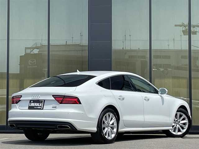 アウディ Ａ７ SB 2．0 TFSI クワトロ 石川県 2017(平29)年 5.5万km 白 BOSEサウンド/エアシート/Bカメラ/ETC/サイドアシスト/アクティブレーンアシスト/ブレーキガード/サンルーフ/前後ドラレコ