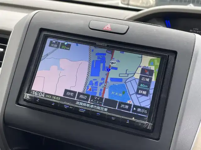 ホンダ フリード ハイブリット G ホンダセンシング 滋賀県 2019(令1)年 4.5万km プレミアムスパークルブラックパール 禁煙車/社外７型ナビ/（AM/FM/CD/DVD/フルセグTV/SD/USB/Bluetooth）/バックカメラ/前後ドライブレコーダー/後席フリップダウンモニター（アルパイン）/ホンダセンシング/●衝突軽減ブレーキ〈CMBS〉/●誤発進抑制機能/●ACC〈アダプティブ・クルーズ・コントロール〉/●LKAS〈車線維持支援システム〉/●歩行者事故低減ステアリング/●路外逸脱抑制機能/●先行車発進お知らせ機能/●標識認識機能/両側パワースライドドア/LEDヘッドライト/ステアリングスイッチ/スマートキー/スペアキー