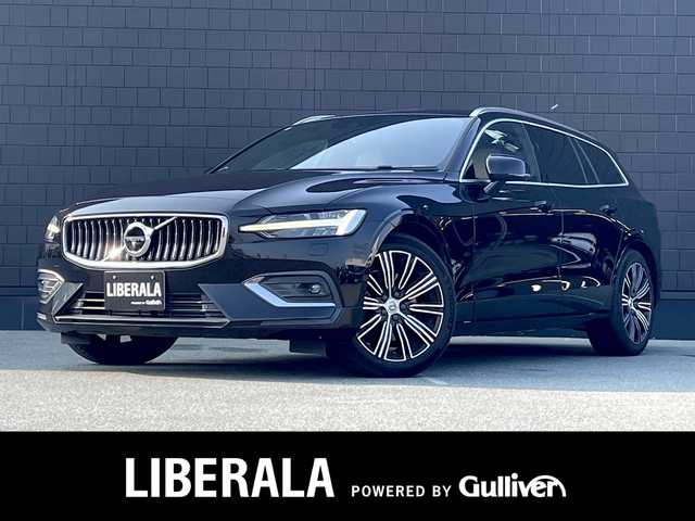 ボルボ Ｖ６０ T5 インスクリプション 三重県 2019(令1)年 4.8万km オニキスブラックP ACC/インテリセーフ /ブラウンレザー/harman/kardonサウンド/純正ナビ/フルセグTV/全方位カメラ/電動リアゲート/純正18インチアルミ/シートヒーター/シートベンチレーション/ETC