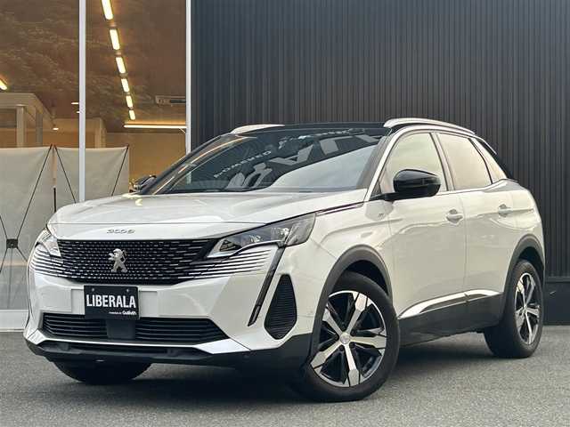 プジョー ３００８ GTライン ブルー HDi 福岡県 2022(令4)年 3万km パール ファーストクラスパッケージ/サンルーフ/アダプティブクルーズコントロール/ブラインドスポットモニター/レーンキープアシスト/ディスプレイオーディオ/Applecarplay/androidauto/Bluetooth/バックカメラ/サイドカメラ/LEDヘッドライト/オートハイビーム/ハーフレザーシート/前席シートヒーター/前後ドライブレコーダー/純正18インチアルミホイール/ETC/取扱説明書/保証書/スペアキー×1