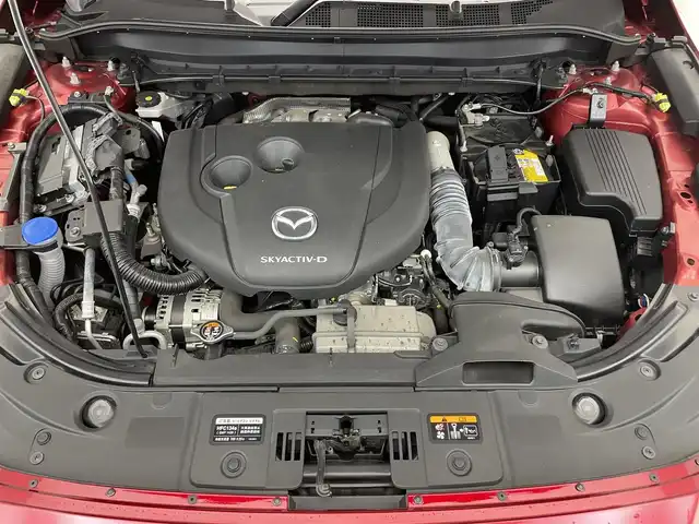 マツダ ＣＸ－８ XD プロアクティブ Sパッケージ 滋賀県 2020(令2)年 5.7万km ソウルレッドクリスタルM 純正ナビ/Bluetooth/CD/DVD/FM/M/AUX/フルセグテレビ/全方位カメラ/アドバンスドスマートシティブレーキサポート/ブラインドスポットモニタリング/パーキングセンサー/レーダークルーズコントロール/スマートブレーキサポート/レーンキープアシストシステム/ヘッドアップディスプレイ/ブラック革シート/パワーシート/シートヒーター /シートベンチレーション/ステアヒーター/LEDヘッドライト/フォグランプ/プッシュスタート /スマートキー/スペアキー/純正フロアマット