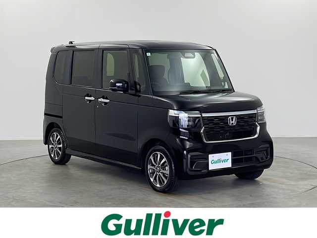 ホンダ Ｎ ＢＯＸ カスタム 栃木県 2024(令6)年 0.1千km クリスタルブラックパール 届出済未使用車/Honda SENSING/・衝突軽減ブレーキ/・誤発進抑制機能/・アダプティブクルーズコントロール/・車線維持支援システム/・路外逸脱抑制機能/・先行車発進お知らせ機能/・標識認識機能/・オートハイビーム/7インチTFT液晶メーター/シートヒーター/片側パワースライドドア/純正14インチAW/オートライト/LEDヘッドライト/電子パーキング/オートブレーキホールド/スマートキー/プッシュスタート