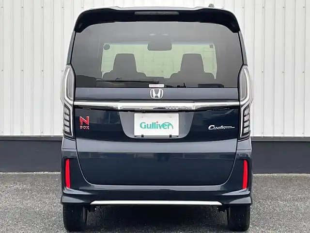 ホンダ Ｎ ＢＯＸ カスタム L ターボ 千葉県 2022(令4)年 3.2万km ミッドナイトブルービームM 純正8インチナビ/(フルセグTV/BT/CD/DVD/FM/AM)/バックカメラ/衝突被害軽減システム/車線逸脱警報/クルーズコントロール/ハーフレザーシート/両側パワースライドドア/横滑り防止装置/ETC/アイドリングストップ/LEDヘッドライト/フォグランプ/オートライト/ウィンカーミラー/電動格納ミラー/純正15インチAW/前席シートヒーター/シートリフター/パドルシフト/プッシュスタート/スマートキー/フロアマット/スペアキー