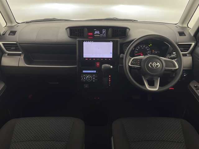 トヨタ ルーミー G 宮崎県 2022(令4)年 3.8万km パールホワイトⅢ 禁煙車/衝突被害軽減ブレーキ/社外ディスプレイオーディオ/（ATOTO/AUX/Bluetooth）/純正ETC/純正LEDオートライト/純正LEDフォグ/純正マッドガード/純正フロアマット/両側電動スライドドア/オートマチックハイビーム/クリアランスソナー/オート電動格納ミラー/オートエアコン/前席シートヒーター/ウインカードアミラー/スマートキー/プッシュエンジンスタート/取扱い説明書/オーディオ取扱い説明書