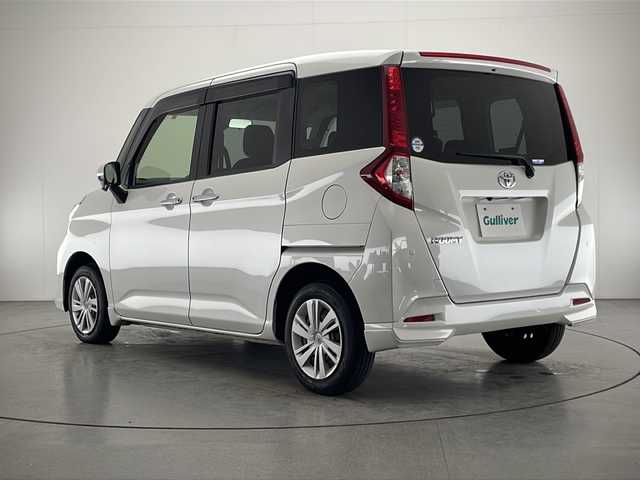 トヨタ ルーミー G 宮崎県 2022(令4)年 3.8万km パールホワイトⅢ 禁煙車/衝突被害軽減ブレーキ/社外ディスプレイオーディオ/（ATOTO/AUX/Bluetooth）/純正ETC/純正LEDオートライト/純正LEDフォグ/純正マッドガード/純正フロアマット/両側電動スライドドア/オートマチックハイビーム/クリアランスソナー/オート電動格納ミラー/オートエアコン/前席シートヒーター/ウインカードアミラー/スマートキー/プッシュエンジンスタート/取扱い説明書/オーディオ取扱い説明書