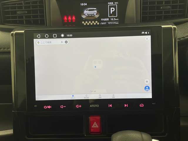 トヨタ ルーミー G 宮崎県 2022(令4)年 3.8万km パールホワイトⅢ 禁煙車/衝突被害軽減ブレーキ/社外ディスプレイオーディオ/（ATOTO/AUX/Bluetooth）/純正ETC/純正LEDオートライト/純正LEDフォグ/純正マッドガード/純正フロアマット/両側電動スライドドア/オートマチックハイビーム/クリアランスソナー/オート電動格納ミラー/オートエアコン/前席シートヒーター/ウインカードアミラー/スマートキー/プッシュエンジンスタート/取扱い説明書/オーディオ取扱い説明書