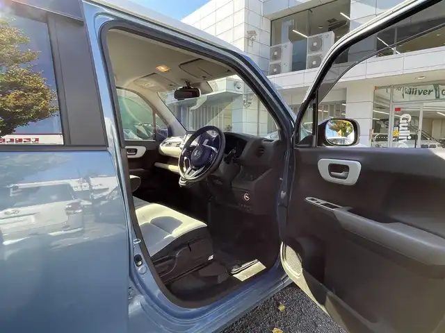 ホンダ Ｎ ＷＧＮ L ホンダセンシング 山口県 2021(令3)年 2.2万km ホライズンシーブルーパール 2トーンカラースタイル/純正SDナビ【VXM-215C】/（BTオーディオ/DVD/CD）/バックカメラ/ホンダセンシング/・アダクティブクルーズコントロール/・衝突軽減ブレーキ/・路外逸脱抑制機能/・車線維持支援システム/パーキングセンサー/アイドリングストップ/運転席シートヒーター/ドライブレコーダー前後【ZDR016】/ETC/LEDライト/電動パーキングブレーキ/充電用USBジャック/プラズマクラスター　エアコンディショナー/取扱説明書/保証書/スペアキー×1