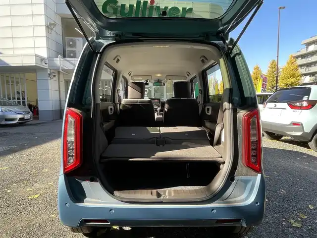 ホンダ Ｎ ＷＧＮ L ホンダセンシング 山口県 2021(令3)年 2.2万km ホライズンシーブルーパール 2トーンカラースタイル/純正SDナビ【VXM-215C】/（BTオーディオ/DVD/CD）/バックカメラ/ホンダセンシング/・アダクティブクルーズコントロール/・衝突軽減ブレーキ/・路外逸脱抑制機能/・車線維持支援システム/パーキングセンサー/アイドリングストップ/運転席シートヒーター/ドライブレコーダー前後【ZDR016】/ETC/LEDライト/電動パーキングブレーキ/充電用USBジャック/プラズマクラスター　エアコンディショナー/取扱説明書/保証書/スペアキー×1