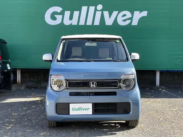ホンダ Ｎ ＷＧＮ L ホンダセンシング 山口県 2021(令3)年 2.2万km ホライズンシーブルーパール 2トーンカラースタイル/純正SDナビ【VXM-215C】/（BTオーディオ/DVD/CD）/バックカメラ/ホンダセンシング/・アダクティブクルーズコントロール/・衝突軽減ブレーキ/・路外逸脱抑制機能/・車線維持支援システム/パーキングセンサー/アイドリングストップ/運転席シートヒーター/ドライブレコーダー前後【ZDR016】/ETC/LEDライト/電動パーキングブレーキ/充電用USBジャック/プラズマクラスター　エアコンディショナー/取扱説明書/保証書/スペアキー×1