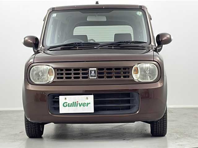 スズキ ラパン X 福島県 2009(平21)年 7.7万km マルーンブラウンパール /プッシュスタート//電動格納ミラー//純正アルミホイール積込//保証書//取扱説明書//パワーウィンドウ//純正フロアマット//ドアバイザー//純正オーディオ