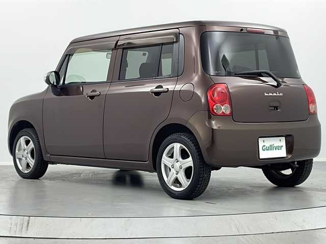 スズキ ラパン X 福島県 2009(平21)年 7.7万km マルーンブラウンパール /プッシュスタート//電動格納ミラー//純正アルミホイール積込//保証書//取扱説明書//パワーウィンドウ//純正フロアマット//ドアバイザー//純正オーディオ
