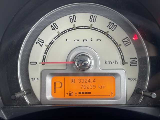 スズキ ラパン X 福島県 2009(平21)年 7.7万km マルーンブラウンパール /プッシュスタート//電動格納ミラー//純正アルミホイール積込//保証書//取扱説明書//パワーウィンドウ//純正フロアマット//ドアバイザー//純正オーディオ