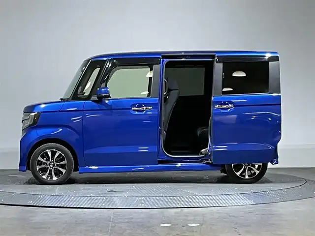 ホンダ Ｎ ＢＯＸ カスタム G L ホンダセンシング 愛媛県 2020(令2)年 3.8万km ブリリアントスポーティブルーメタリック2トーン 8インチ純正ナビ【VXU-195NBi】/   CD.DVD.TV.BT/バックカメラ/社外前後ドラレコ/ホンダセンシング/純正フロアマット/純正ドアバイザー