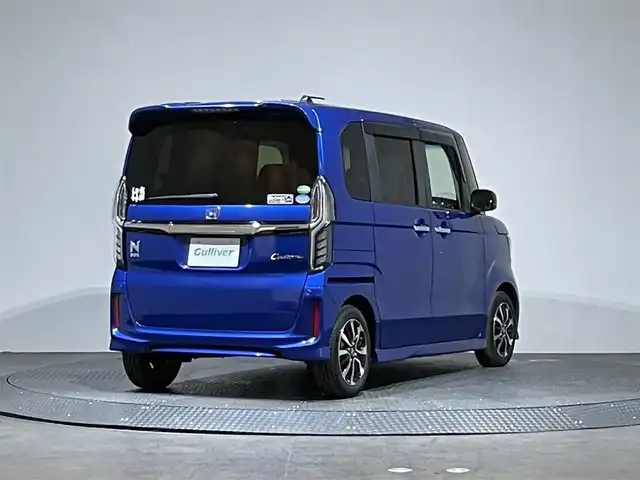 ホンダ Ｎ ＢＯＸ カスタム G L ホンダセンシング 愛媛県 2020(令2)年 3.8万km ブリリアントスポーティブルーメタリック2トーン 8インチ純正ナビ【VXU-195NBi】/   CD.DVD.TV.BT/バックカメラ/社外前後ドラレコ/ホンダセンシング/純正フロアマット/純正ドアバイザー